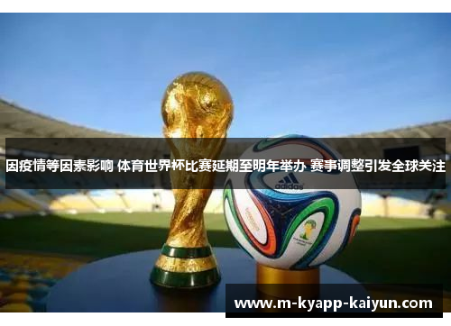 因疫情等因素影响 体育世界杯比赛延期至明年举办 赛事调整引发全球关注